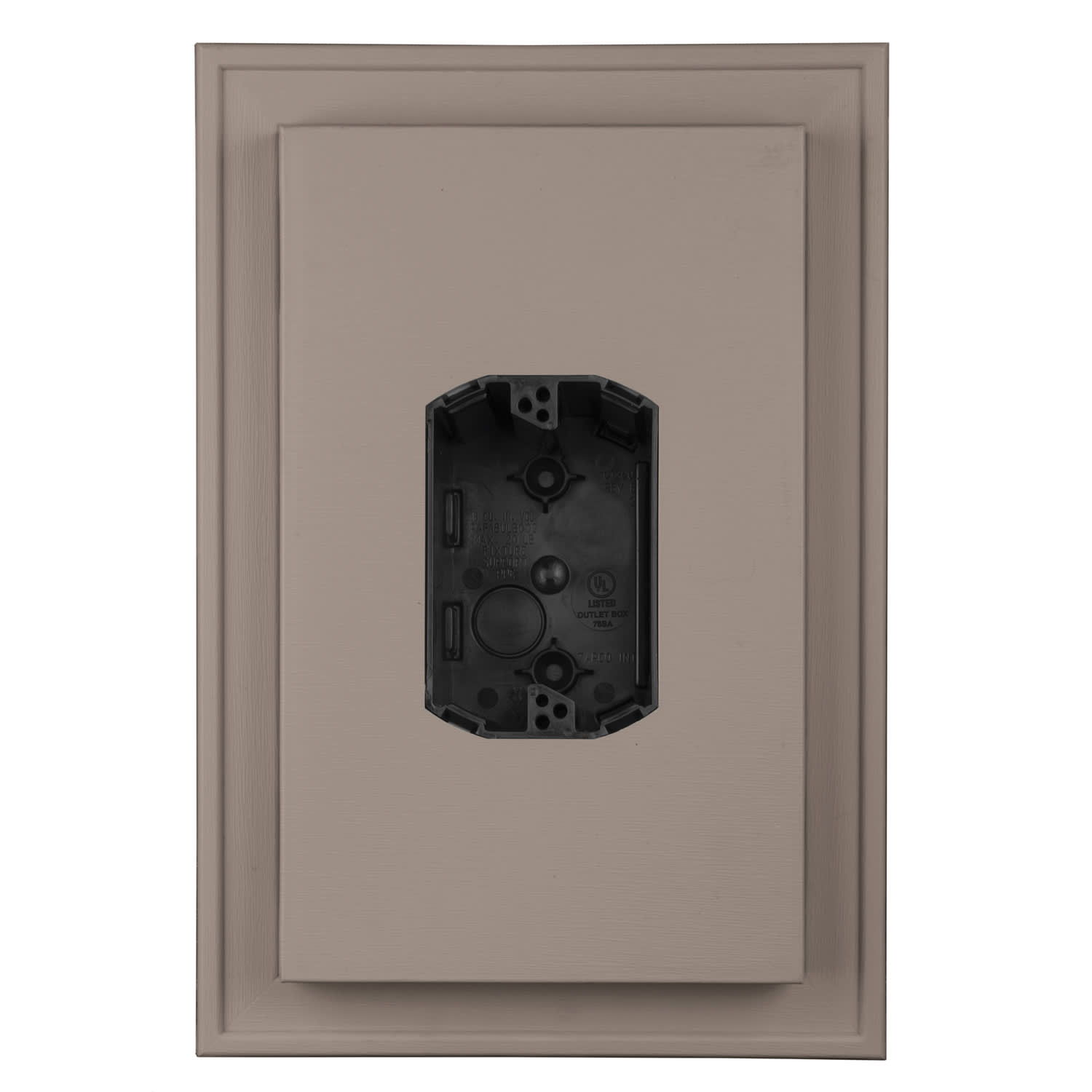 TopShield Jumbo Centered UL Electrical Block 008 Clay