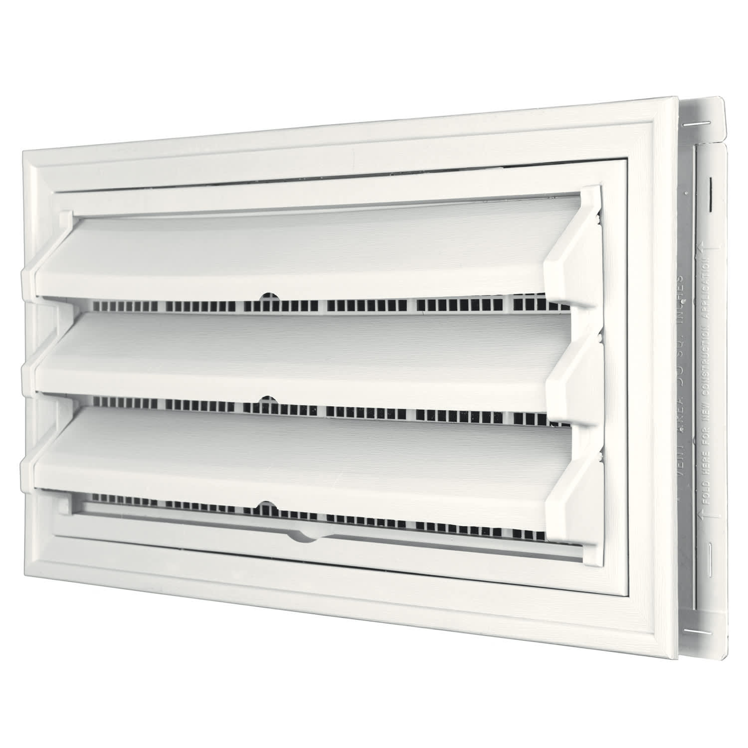 TopShield FoundationMaster Kit with Molded-In Screen 123 White
