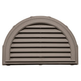TopShield Half Round Gable Vent 008 Clay