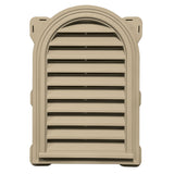 TopShield Round Top Gable Vent 013 Light Almond 14" x 22"