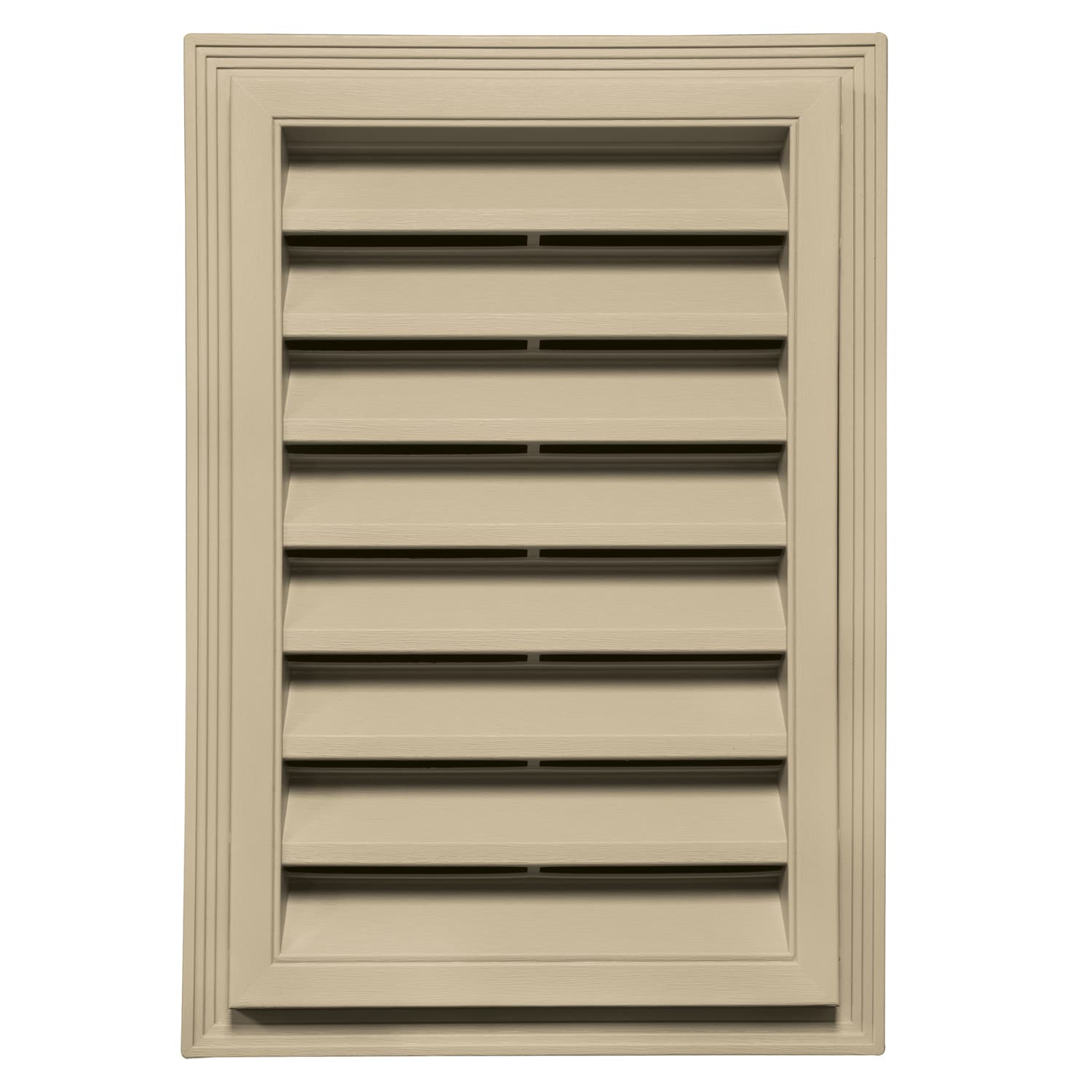 TopShield Classic Rectangle Gable Vent 013 Light Almond 12" x 18"