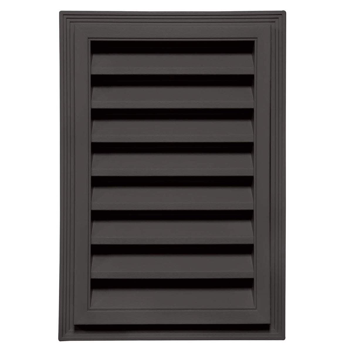 TopShield Classic Rectangle Gable Vent 018 Tuxedo Gray 12" x 18"