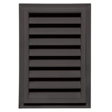 TopShield Classic Rectangle Gable Vent 018 Tuxedo Gray 12" x 18"