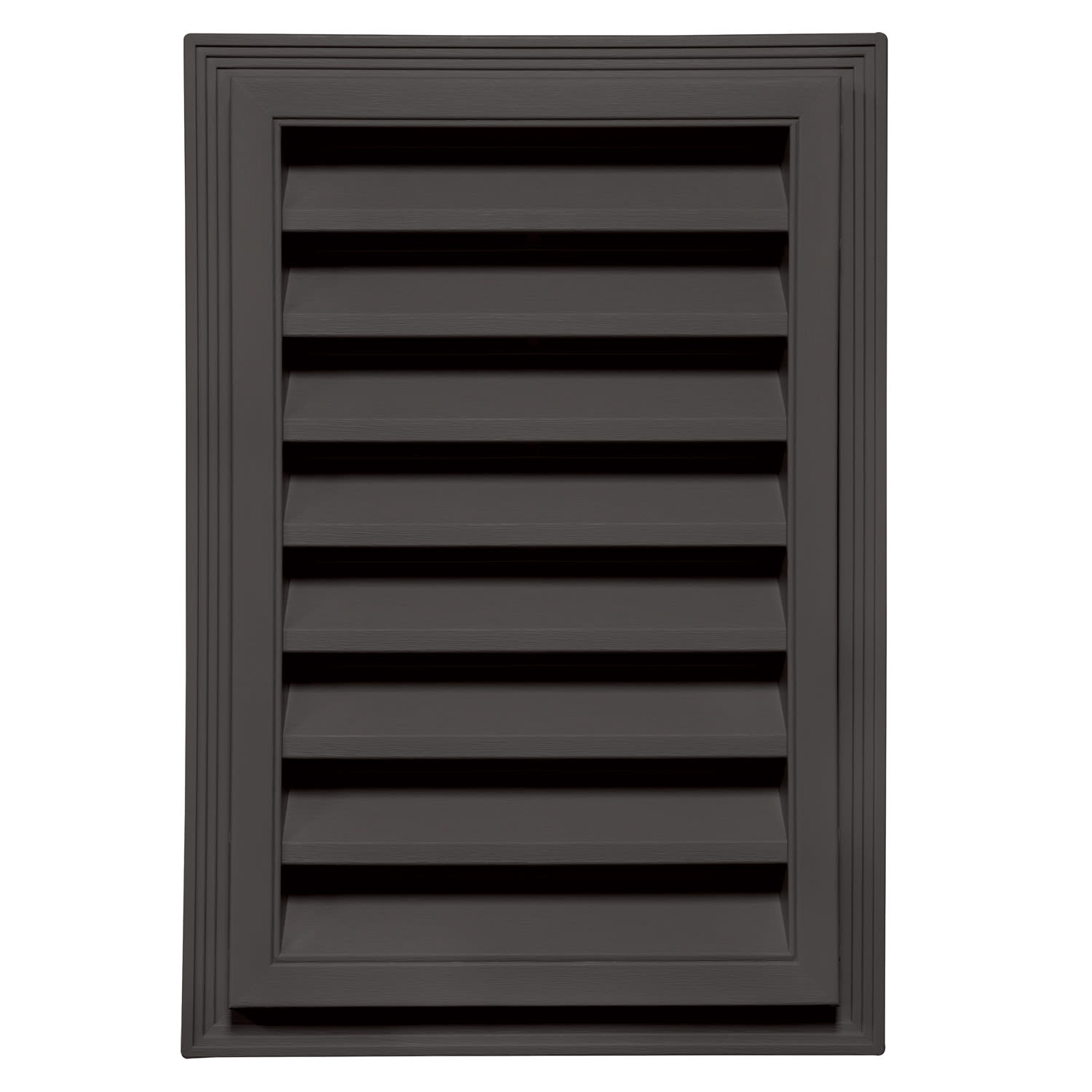 TopShield Classic Rectangle Gable Vent 018 Tuxedo Gray 12" x 18"