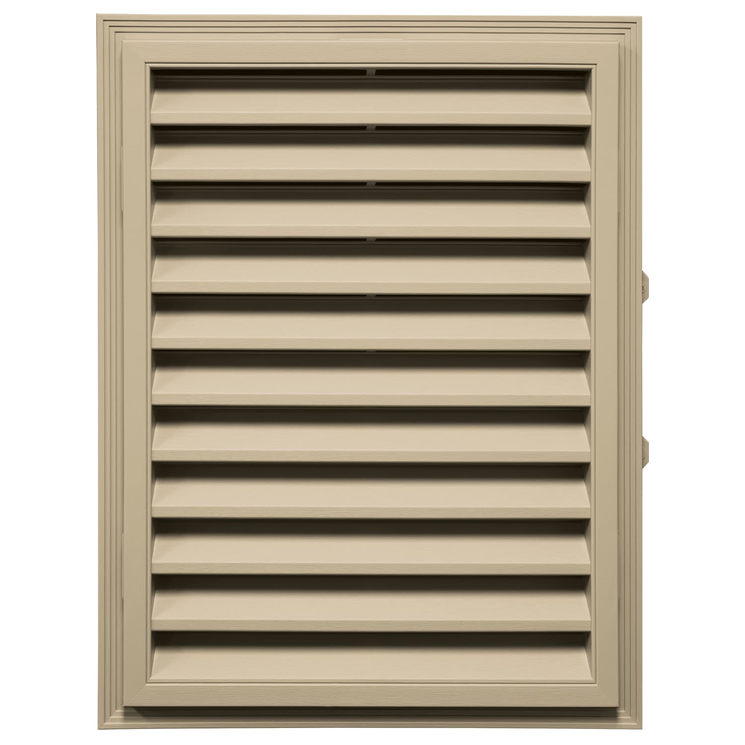 TopShield Classic Rectangle Gable Vent 013 Light Almond 18" x 24"