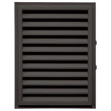 TopShield Classic Rectangle Gable Vent 018 Tuxedo Gray 18" x 24"
