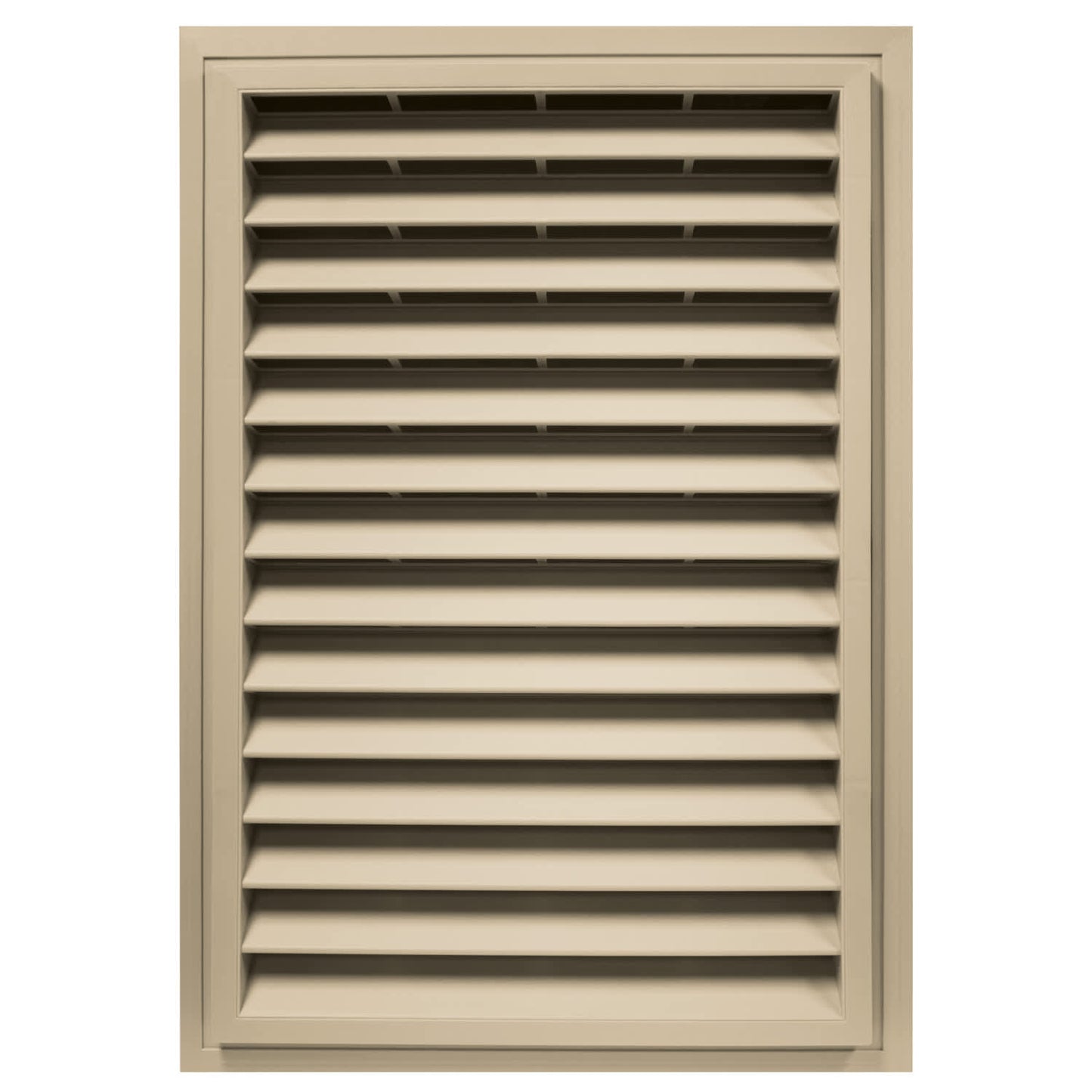 TopShield Classic Rectangle Gable Vent 013 Light Almond 20" x 30"