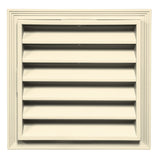 TopShield Vinyl Square Gable Vent 020 Cream