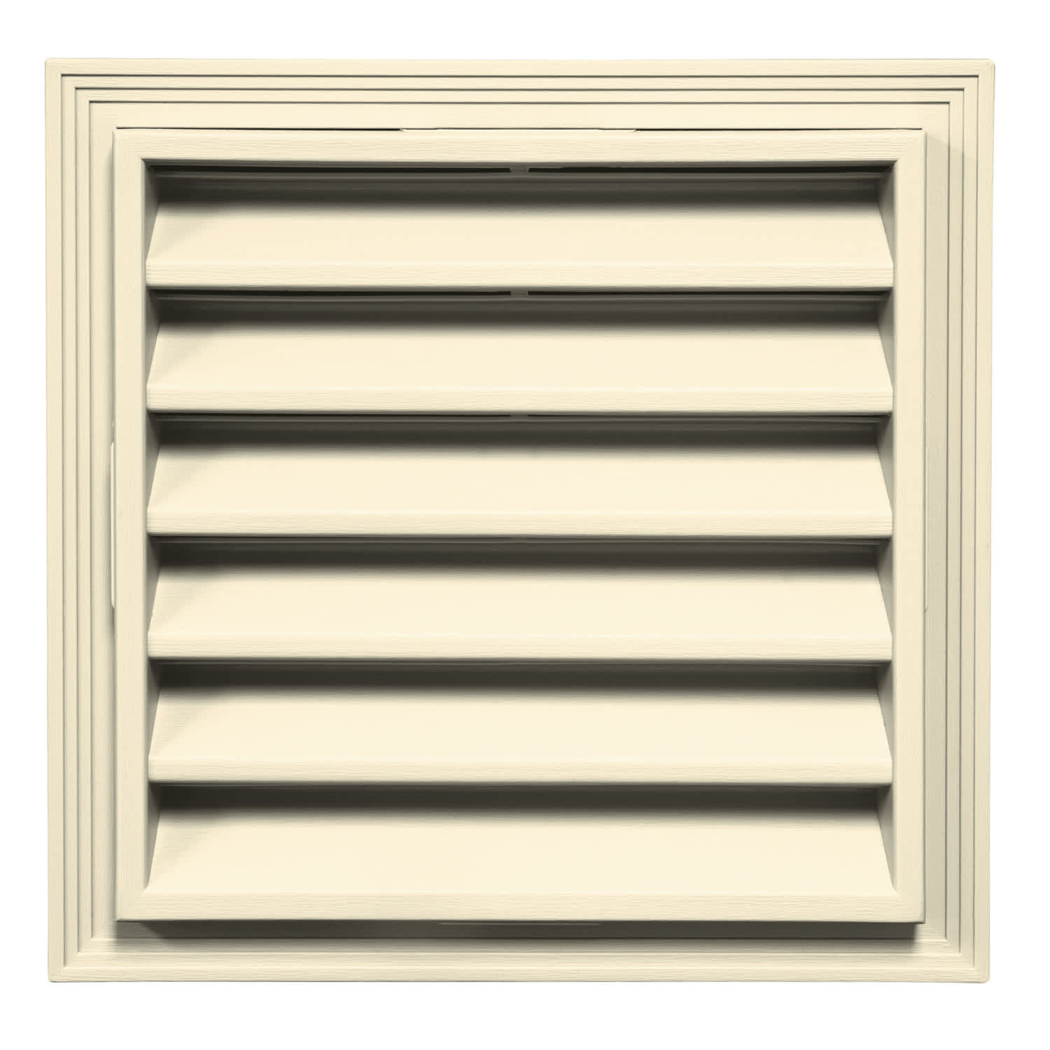 TopShield Vinyl Square Gable Vent 020 Cream