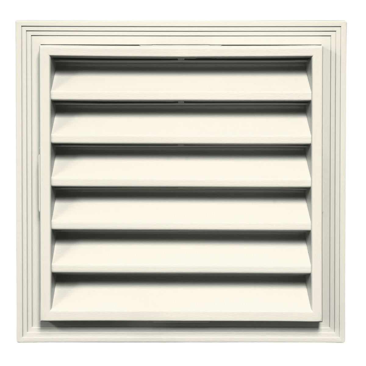TopShield Vinyl Square Gable Vent 034 Parchment