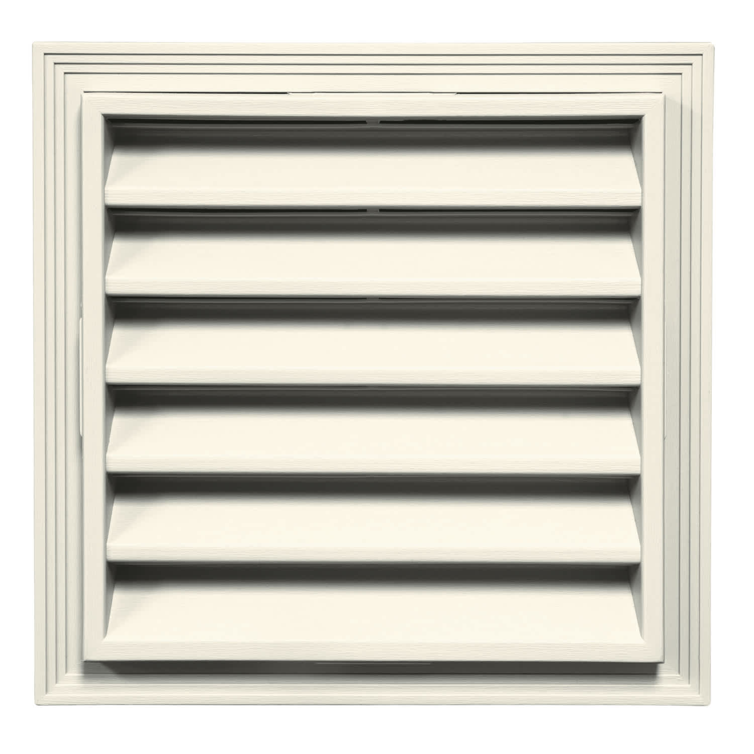 TopShield Vinyl Square Gable Vent 034 Parchment