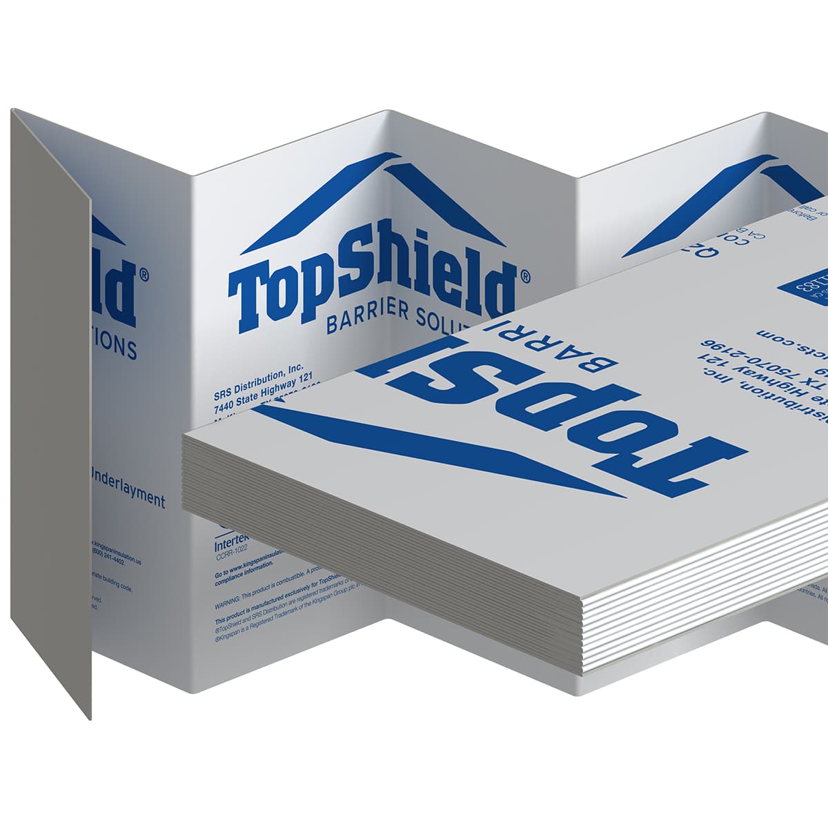 TopShield GreenGuard Fanfold Underlayment 0.2" 4' x 48'