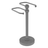Allied Brass Free Standing Two Arm Guest Towel Holder in Polished Chrome