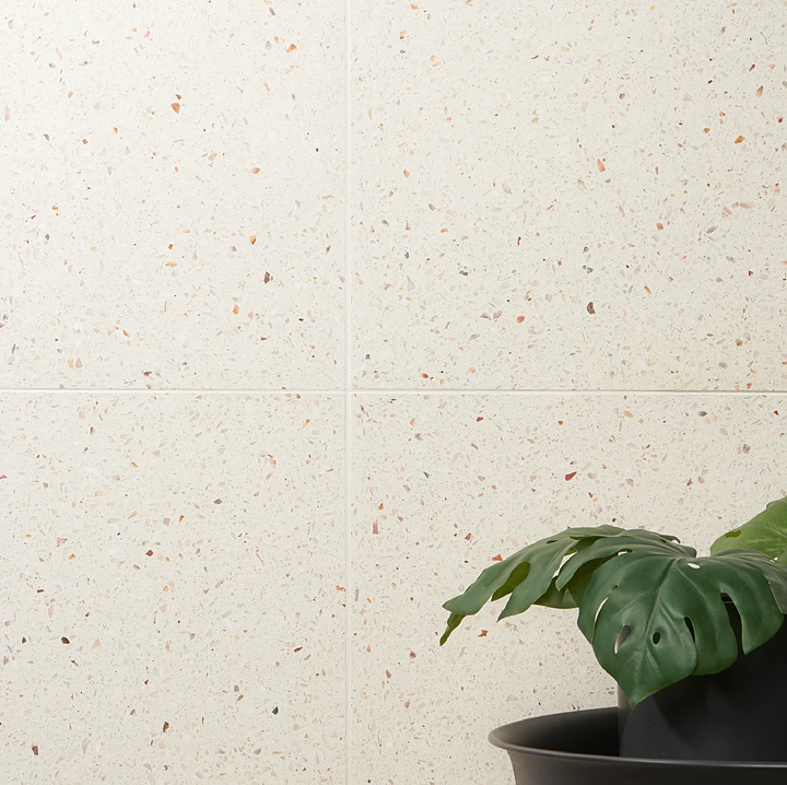 True Terrazzo Kashmir Beige 16x16 Polished Terrazzo Tile