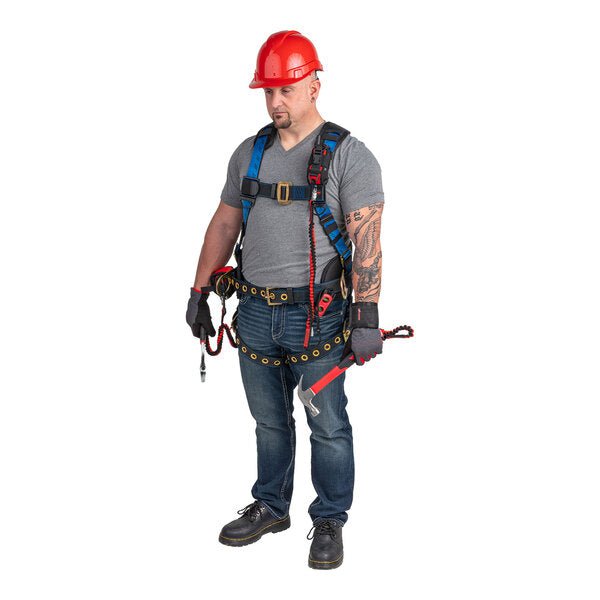 Kapture 5 Point Essential+ Full Body Harness - Dorsal D-Ring - Tongue Buckle Legs - Shoulder Pads & Waist Belt - All Sizes image 4