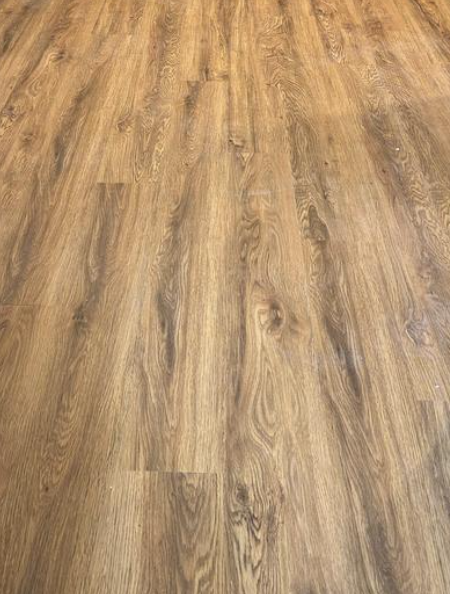 TrafficMaster Birchwood Meadows Oak 6 MIL x 6 in. W x 48 in. L Waterproof Click Lock Luxury Vinyl Plank Flooring