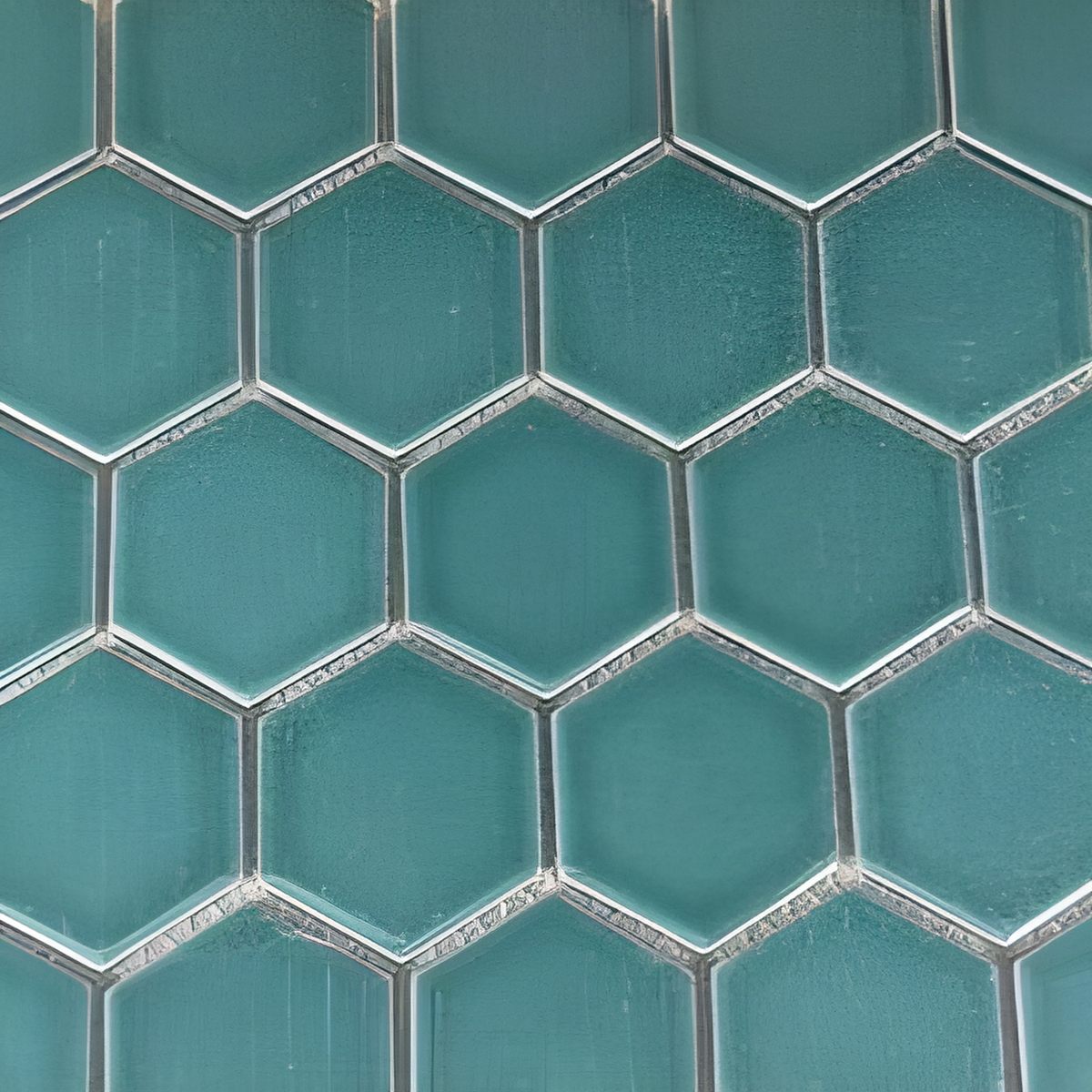 Tribeca 2 in. Hex Glacier Blue 12-5/8 in. x 11-1/8 in. Porcelain Mosaic Floor and Wall Tile (9.96 sq. ft./Case)