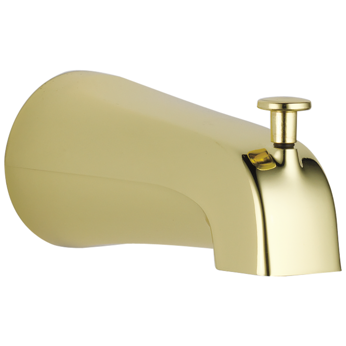 Delta Polished Brass Bathtub Spout with Diverter, 5-1/4 in.