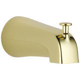 Delta Polished Brass Bathtub Spout with Diverter, 5-1/4 in.