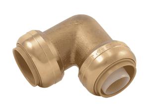 SharkBite 1/2-in Push-to-Connect x 1/2-in Push-to-Connect 90-Degree Standard Elbow Push Fitting