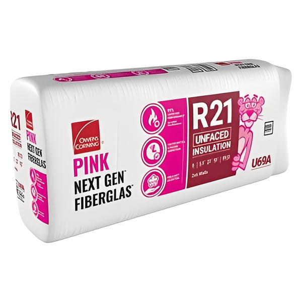 Owens Corning R-21 Un-Faced Fiberglass Insulation Batts (All Sizes) image 3