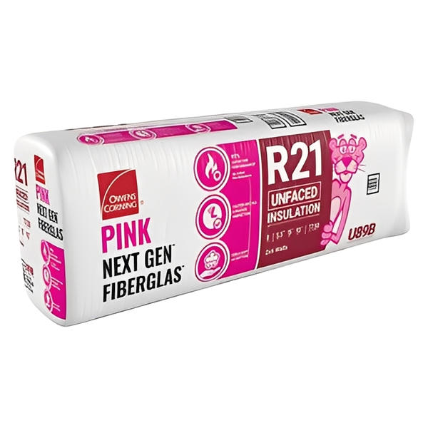 Owens Corning R-21 Un-Faced Fiberglass Insulation Batts (All Sizes) image 4