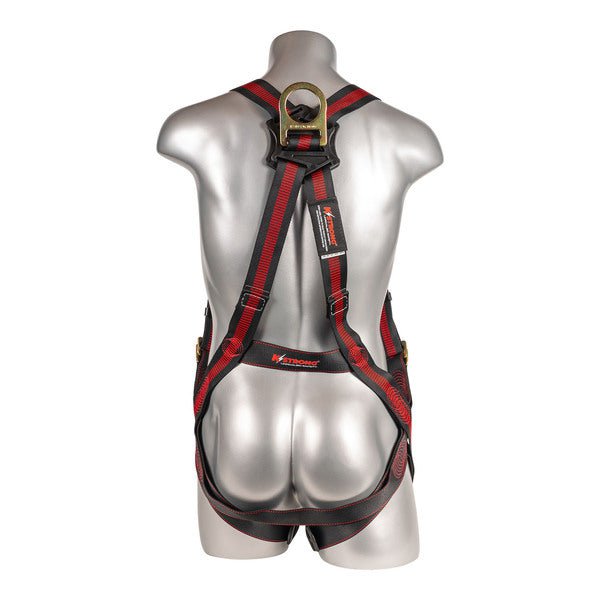 Kapture 5 Point Elite Full Body Harness - 2 D-Rings - Pull Thru Legs - All Sizes image 2