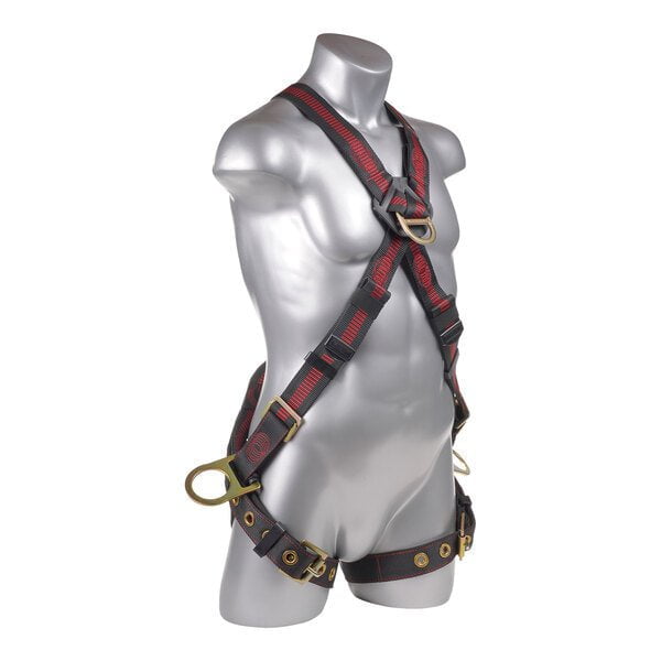 Kapture 5 Point Elite Full Body Harness - Crossover Design - 4 D-Rings - Tongue Buckle Legs - All Sizes image 3