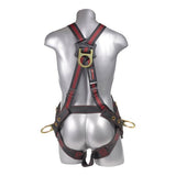 Kapture 5 Point Elite Full Body Harness - Crossover Design - 4 D-Rings - Tongue Buckle Legs - All Sizes image 2