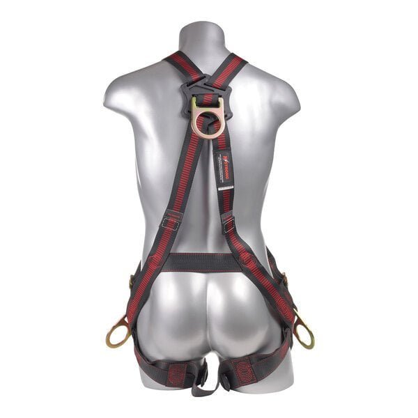 Kapture 5 Point Elite Full Body Harness - Crossover Design - 4 D-Rings - Pull Thru Legs - All Sizes image 2