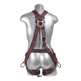Kapture 5 Point Elite Full Body Harness - Crossover Design - 4 D-Rings - Pull Thru Legs - All Sizes image 2