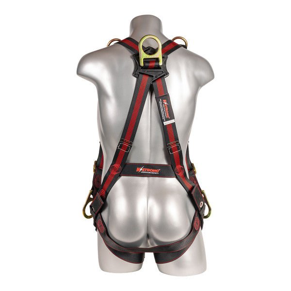 Kapture 5 Point Elite Full Body Harness - 6 D-Rings - Tongue Buckle Legs - All Sizes image 5