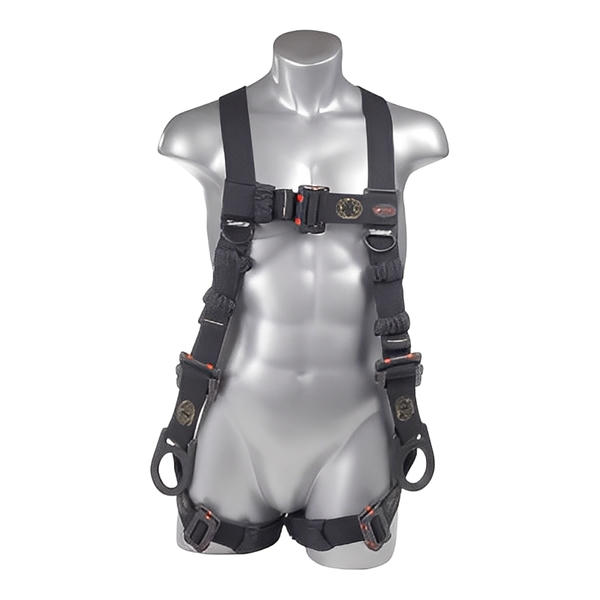 Kapture 5 Point Element Full Body Harness - Arc Flash Rated - 3 D-Rings - Mating Buckle Chest & Legs - All Sizes image 3