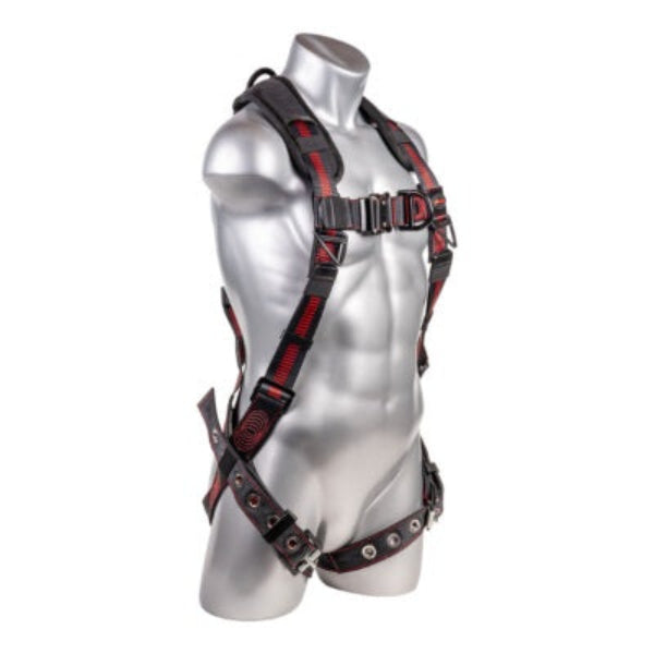 Kapture 5 Point Elite+ Full Body Harness - 2 D-Rings - QC Chest - Tongue Buckle Legs & Shoulder Pads - All Sizes image 3