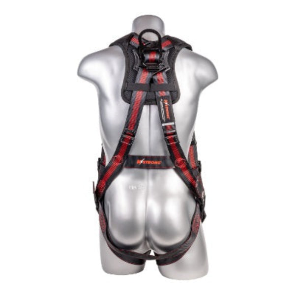 Kapture 5 Point Elite+ Full Body Harness - 2 D-Rings - QC Chest - Tongue Buckle Legs & Shoulder Pads - All Sizes image 4