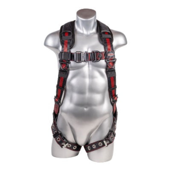 Kapture 5 Point Elite+ Full Body Harness - 2 D-Rings - QC Chest - Tongue Buckle Legs & Shoulder Pads - All Sizes image 2