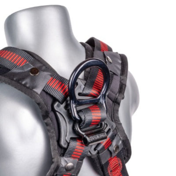Kapture 5 Point Elite+ Full Body Harness  - Dorsal D-Ring - QC Chest - Torso Adjusters - Tongue Buckle Legs & Shoulder Pads - All Sizes image 5