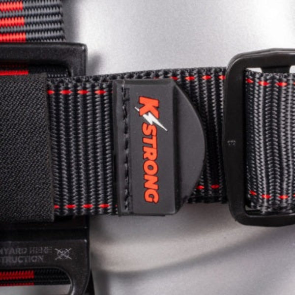 Kapture 5 Point Elite+ Full Body Harness  - Dorsal D-Ring - QC Chest - Torso Adjusters - Tongue Buckle Legs & Shoulder Pads - All Sizes image 2