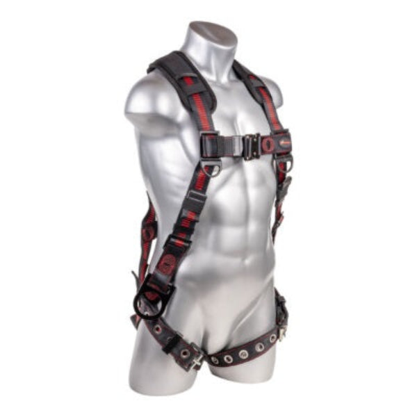 Kapture 5 Point Elite+ Full Body Harness - 3 D-Rings - QC Chest - Tongue Buckle Legs & Shoulder Pads - All Sizes image 4
