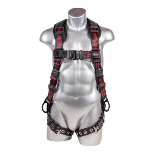 Kapture 5 Point Elite+ Full Body Harness - 3 D-Rings - QC Chest - Tongue Buckle Legs & Shoulder Pads - All Sizes image 2