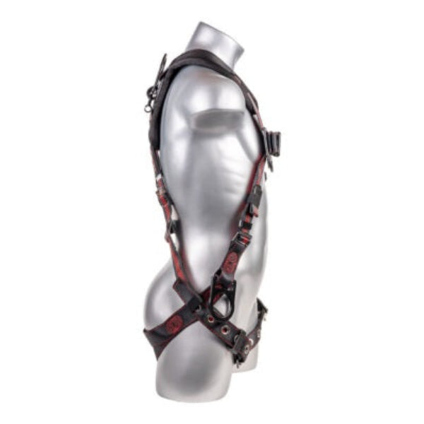 Kapture 5 Point Elite+ Full Body Harness - 3 D-Rings - QC Chest - Tongue Buckle Legs & Shoulder Pads - All Sizes image 5