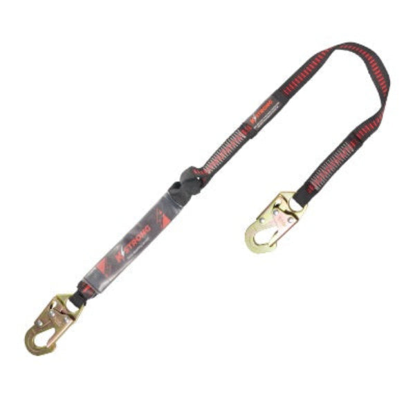 Shock Absorbing Lanyard - Clear Shock Pack - 2 Snap Hooks - All Sizes image 2