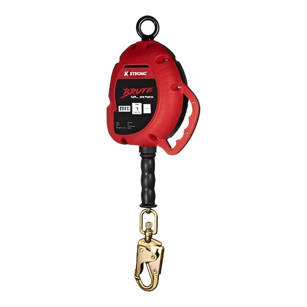 Brute Self Retracting Lifeline - Galv Steel Wire Cable (Swivel Snap Hook) - All Sizes image 3