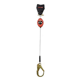 Brute Backer Self Retracting Lifeline - Leading Edge (Steel Rebar Hook) - 8.5ft image 3