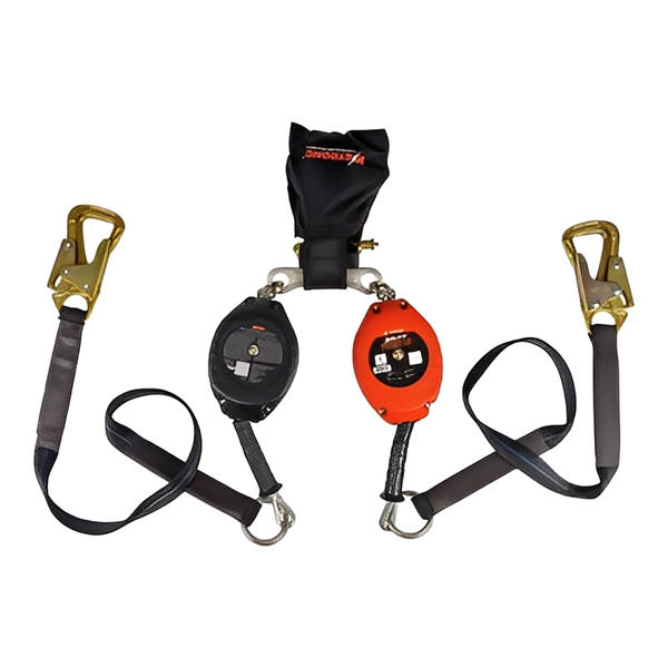 Brute Backer Self Retracting Lifeline - Leading Edge - Tie Back Webbing (Rebar Hook) - 8.5ft image 3
