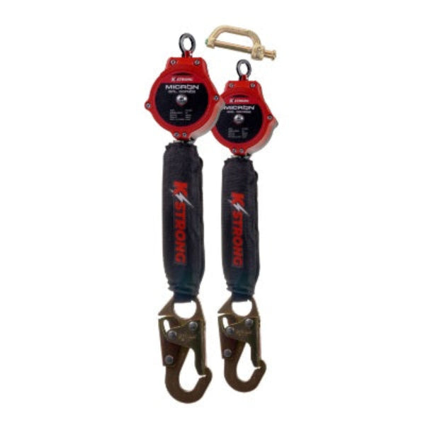 Micron Self Retracting Lifeline (Steel Snap Hook) - 6ft image 2