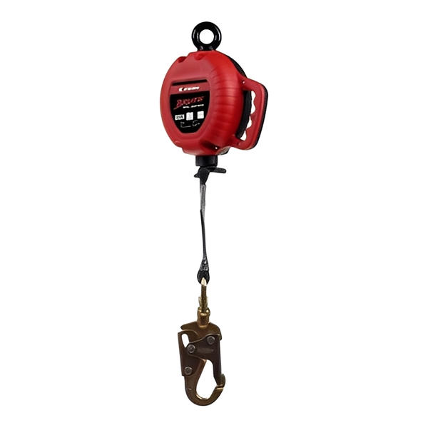 Brute Self Retracting Lifeline - Webbing Cable - Steel Snap Hook image 3