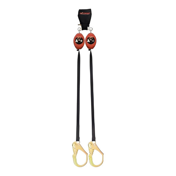 Brute Backer Self Retracting Lifeline - Leading Edge - Tie Back Webbing - Steel Rebar Hook - 8.5ft image 2