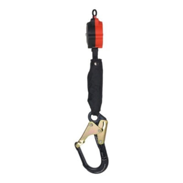 Micron Self Retracting Lifeline - Lrg Aluminum Rebar Hook w/ Steel Gate - 6ft image 5