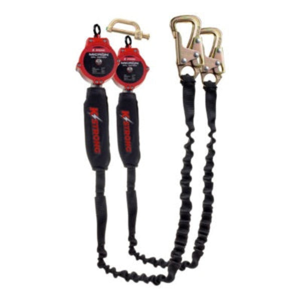 Micron Self Retracting Lifeline - Tie Back Hook - 3ft Protective Sleeve - 6ft image 2